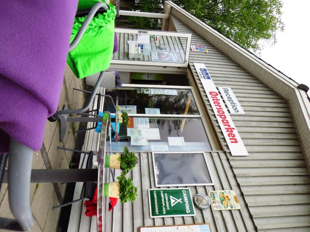 盖瑟 Ostersoparken Camping酒店 外观 照片